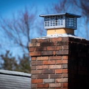 Chimney caps come in a variety of shapes and sizes.